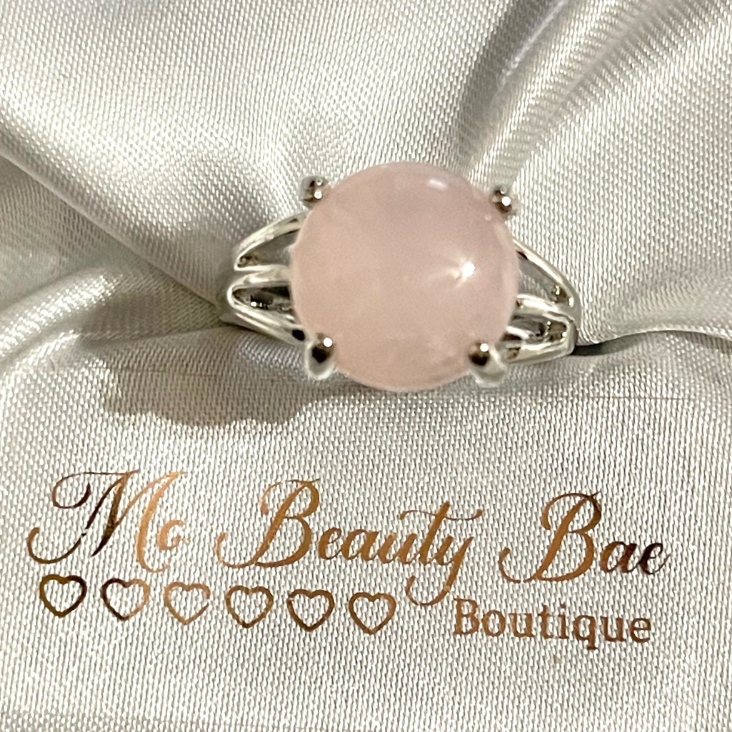 Rose Quartz Ring
